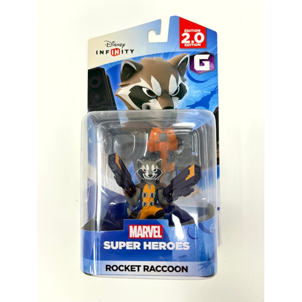 Disney Infinity 2.0 Marvel Super Heroes Rocket Raccoon Figure New NIP